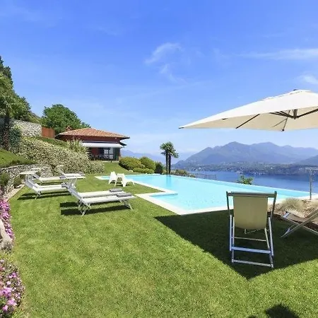Villa Magognino Sleeps 6 Pool Air Con Wifi Stresa